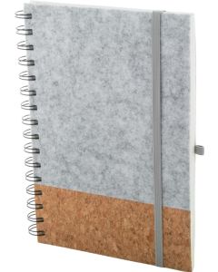 RPET Notizbuch Corsens A5, 70 Blatt, liniert