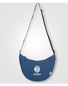 Lucca Umhängetasche aus rPET-Nylon verstellbar, 4,5 L - inkl. Werbedruck