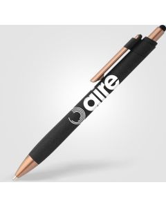 York Kugelschreiber und Stylus aus recyceltem Kunststoff - inkl. Werbedruck