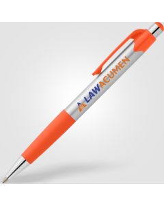 Smoothy Kugelschreiber mit farbigem Griff aus recyceltem Kunststoff