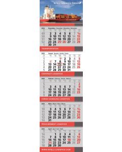 5-Monats-Wandkalender Exclusiv 5, 4-spachig