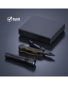 Optima-Set I: Multitool und mittlere Taschenlampe