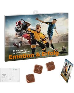 Sport-Adventskalender, Fußballmotive