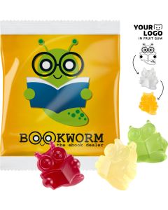 Fruchtgummi INDIVIDUELL 30 g im kompostierbaren Tütchen