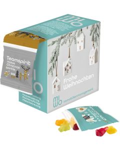 Spenderbox für Fruchtgummi-Ketten-Adventskalender