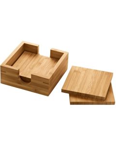 Glasuntersetzer aus Bambus Gauthier