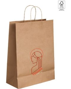 Tragetasche aus Kraftpapier Ellen