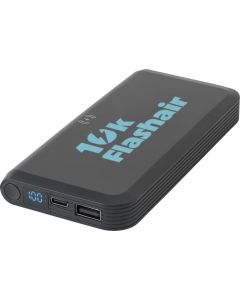 Powerbank Becker 10 aus rABS mit 15W kabellosem Ladegerät, 10.000 mAh