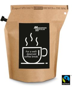 Werbe-Kaffee Honduras, wiederverwendbarer Brühbeutel