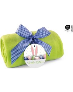 Fleecedecke Ostern, 120 x 150 cm, 180 g/m²