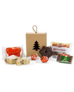 Präsenteset: Süße Tannenbaumbox
