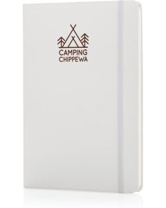 Basic Hardcover Notizbuch A5, 80 Blatt, liniert