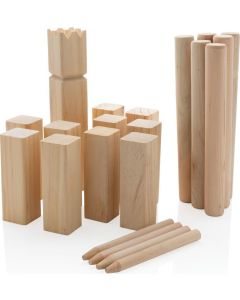 Kubb Outdoor Wurfspiel aus Holz
