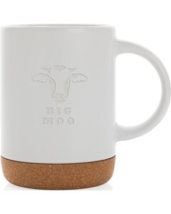 Keramikbecher mit Korkboden, 280 ml