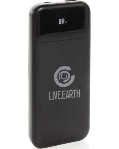 Turbopack 10000 mAh Powerbank mit integr. Kabeln aus RCS rABS