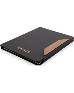 Teri Aware™ A4 Portfolio aus rPET und Walnuss