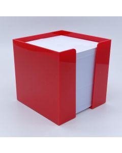 Zettelbox mit Papier