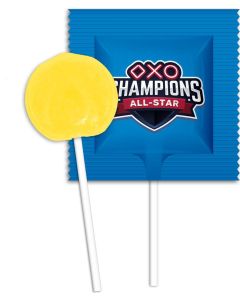 Flachlolly - Geschmacksrichtung nach Wahl - inkl. Werbedruck