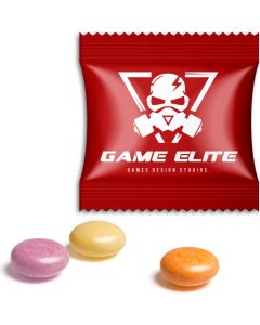 Double Mentos im Werbetütchen - Sorte nach Wahl - inkl. Werbedruck