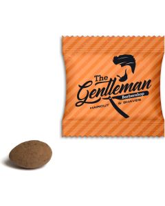 Mandeln einzeln im Werbetütchen - Sorte nach Wahl - inkl. Werbedruck