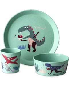 Kleiner Teller + Schale + Becher CONNECT mit Motiv