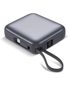 Nova Powerbank 22,5 W Power Delivery mit integrierten Kabeln 10.000 mAh