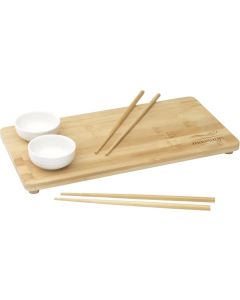 Temaki Bamboo Sushi Tray Geschenkset