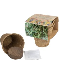 Anzucht-Set - Samen nach Wahl - inkl. Werbedruck