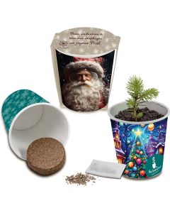 Weihnachtsbaum to-go - inkl. Werbedruck