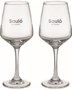 Set mit 2 Weingläsern