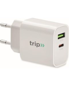 18W 2-Port USB-Ladegerät EU-Stecker