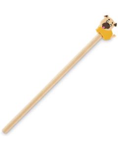 Holzbleistift mit Radiergummi