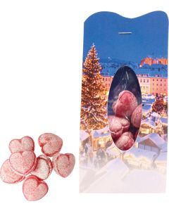 Glühweinherzchen - inkl. 1-4 c Logo-Digitaldruck