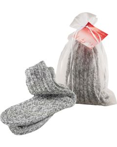 Mollig Socks im Organzasäckchen - inkl. 1-4 c Logo-Digitaldruck