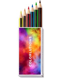 Staedtler Farbstiftetui mit 6 kurzen Buntstiften