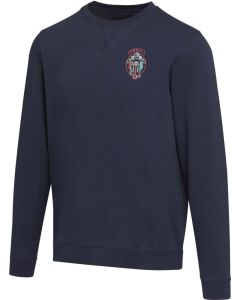 Jasper 280 g/m² Pullover mit Rundhalsausschnitt aus recycelter Bio Baumwolle (OCS), unisex