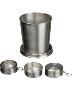 Faltbarer Edelstahltrinkbecher