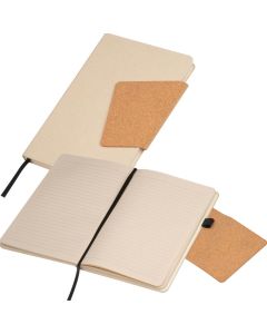 Notizbuch mit einem Einband aus recyceltem Milchkarton, 80 Seiten