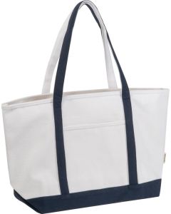 Große Tragetasche aus recycelter Baumwolle