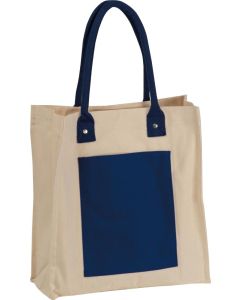 Canvas Shopper mit langen Henkeln