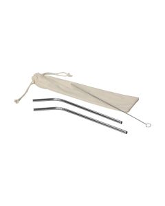 Strohhalm-Set Steel