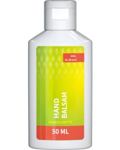 Handbalsam Ingwer, 50 ml, Body Label (R-PET) - inkl. Werbedruck