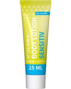 Aloe Vera Body Lotion, 25 ml Tube - inkl. Werbedruck