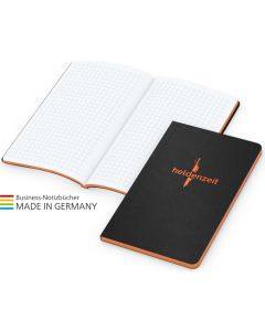 Notizbuch Tablet-Book Slim A4 - inklusive Farbschnitt und Prägung