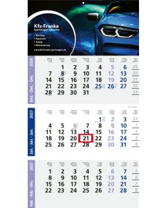 3-Monatskalender Logic 3, Postoptimiert
