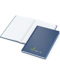 Notizbuch Easy-Book Basic Express A5, 192 Seiten, kariert - inkl. Druck