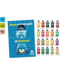 BOLERO Drinks Werbekarte