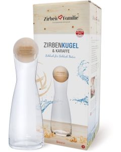 Zirbenkugel & Karaffe Set