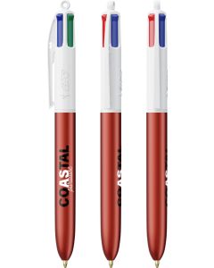 BIC® 4 Colours Glacé inkl. 1c-Siebdruck