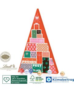 Adventskalender Lindt Weihnachtsbaum